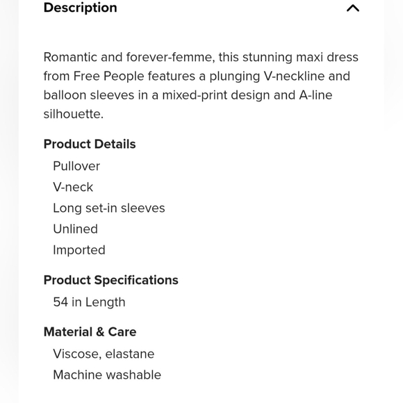 Free People Love Story Maxi Dress Women's Size Large Raisin Purple Multi - Picture 5 of 16